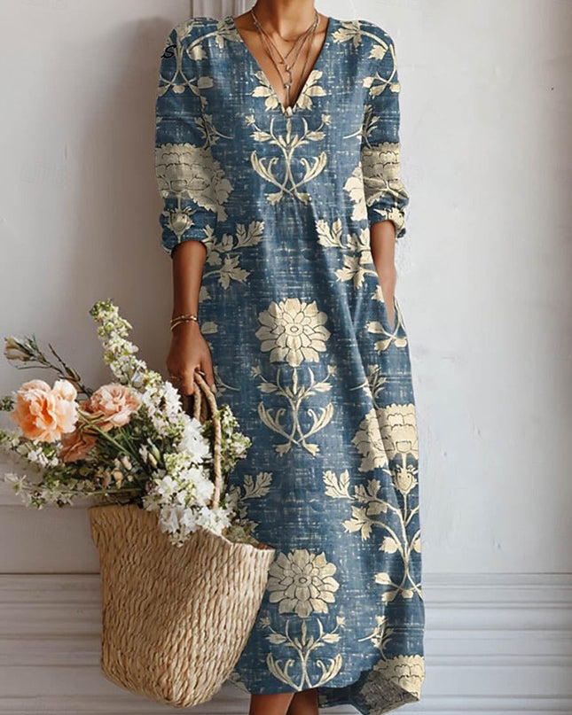 Fernanda | Relaxed Fit Breathable Fabric Dress