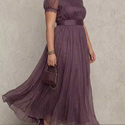 Gabrielle | Flowy Fit Chiffon Maxi Dress