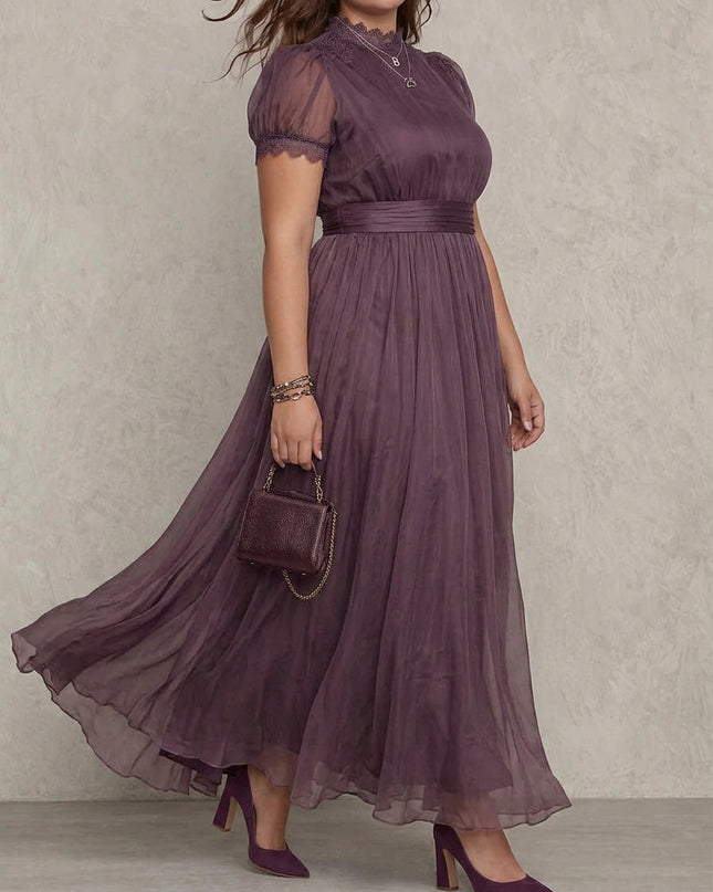 Gabrielle | Flowy Fit Chiffon Maxi Dress