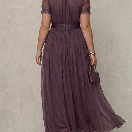 Gabrielle | Flowy Fit Chiffon Maxi Dress
