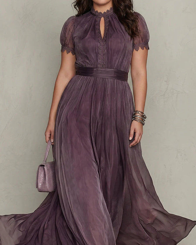 Gabrielle | Flowy Fit Chiffon Maxi Dress