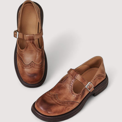 Holland | Classic Leather Mary Jane Shoes
