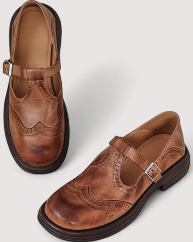 Holland | Classic Leather Mary Jane Shoes