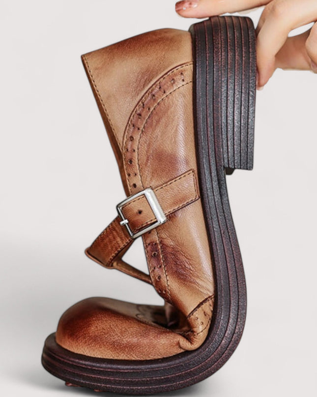 Holland | Classic Leather Mary Jane Shoes