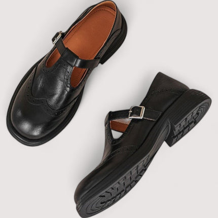 Holland | Classic Leather Mary Jane Shoes