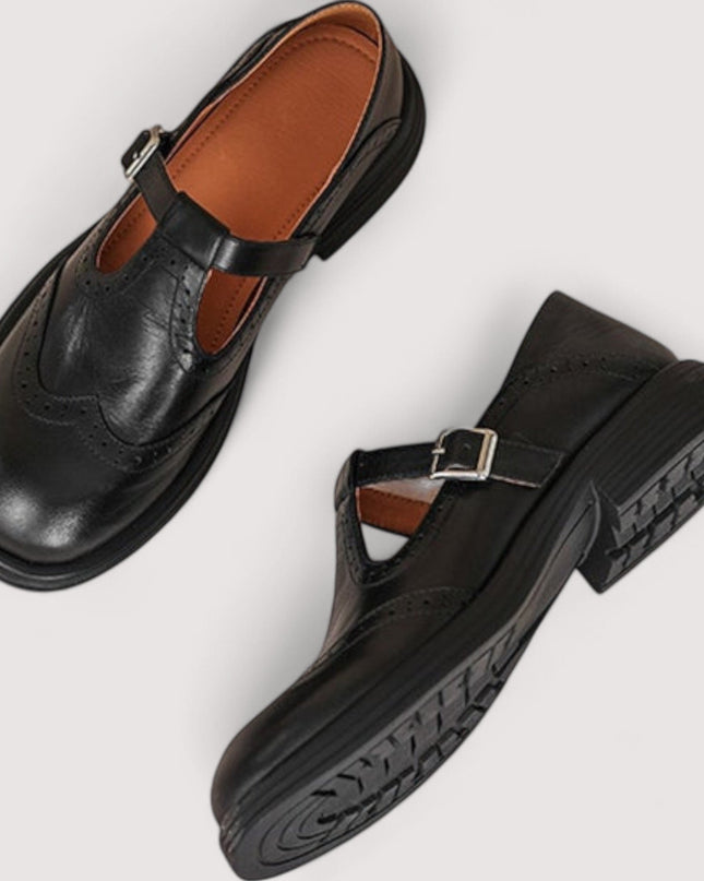 Holland | Classic Leather Mary Jane Shoes