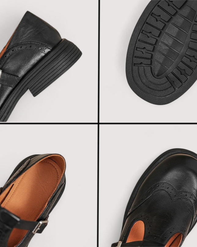 Holland | Classic Leather Mary Jane Shoes