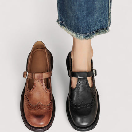 Holland | Classic Leather Mary Jane Shoes