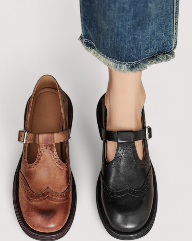 Holland | Classic Leather Mary Jane Shoes