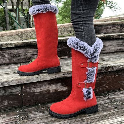 Jessamine | Mid-Calf Plush Lined Snow Boots