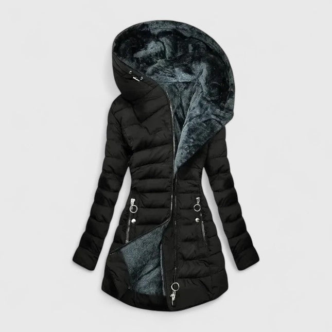 Marlene | Classic Fit Fur-Lined Coat