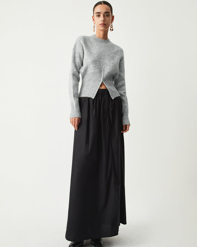 Martha | Relaxed Fit Half Zip Fuzzy Sweater