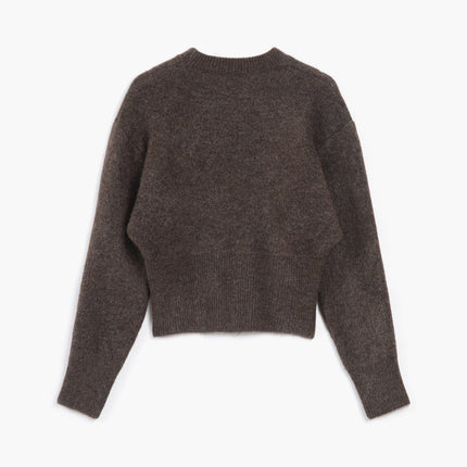 Martha | Relaxed Fit Half Zip Fuzzy Sweater