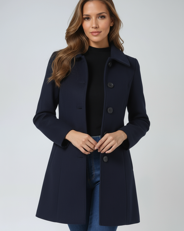 Myla | Fitted Single-Breasted Trench Coat