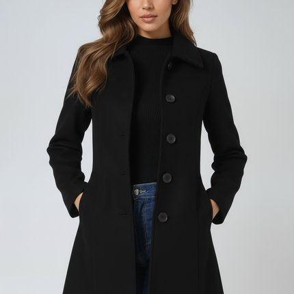 Myla | Fitted Single-Breasted Trench Coat