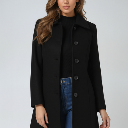 Myla | Fitted Single-Breasted Trench Coat