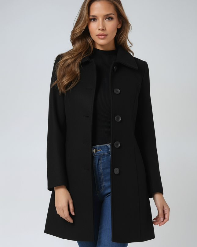 Myla | Fitted Single-Breasted Trench Coat