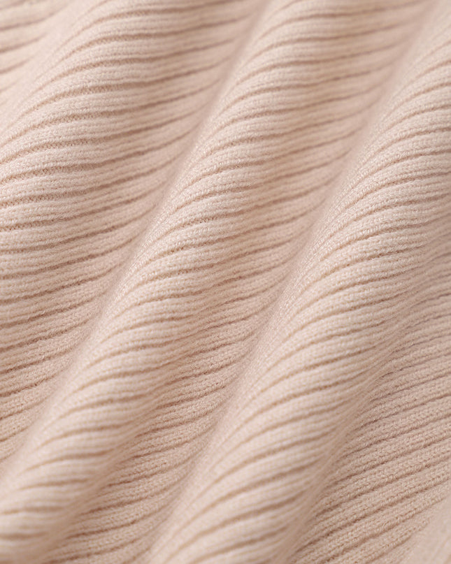 Nina | Fitted Ribbed Button-Up Knit Top