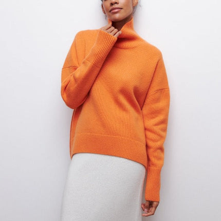 Orla | Fitted High Neck Pullover