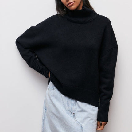 Orla | Fitted High Neck Pullover