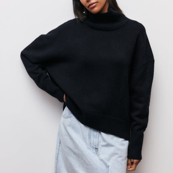 Orla | Fitted High Neck Pullover