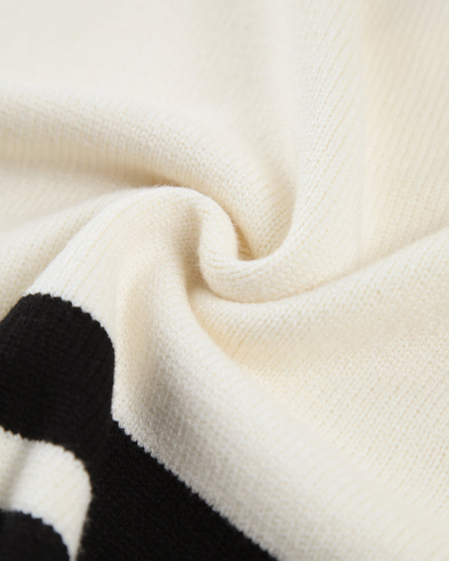 Quinn | Slim Fit Mock Neck Stripe Sweater