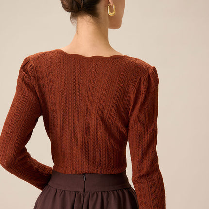 Sapphire | Slim Fit Round Neck Sweater
