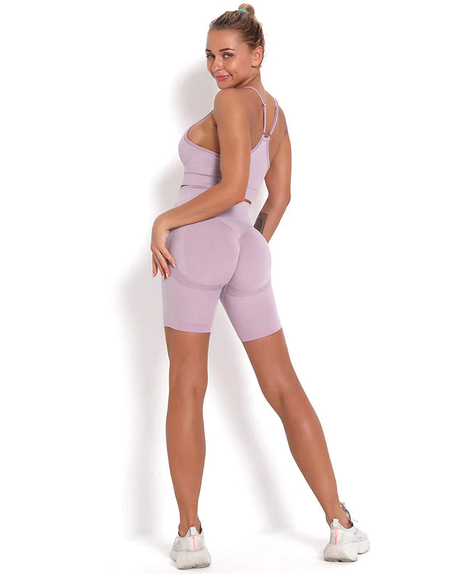 Apex | Seamless Shorts for Women – Sculpted Performance - Thistle