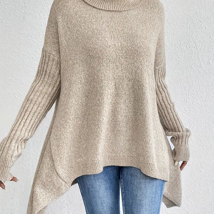 Valentina | Loose Fit Long Sleeve Turtleneck Sweater