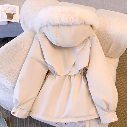 Winifred | Casual Drawstring Waist Winter Coat