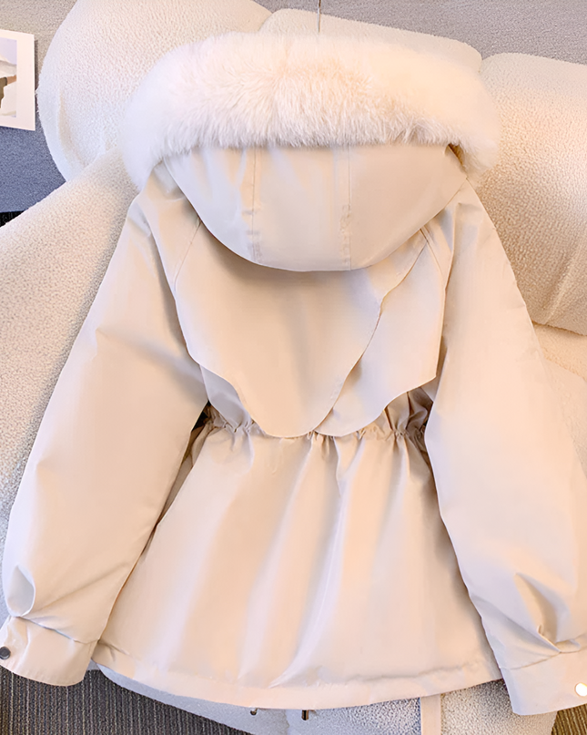 Winifred | Casual Drawstring Waist Winter Coat