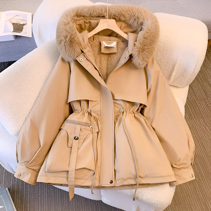 Winifred | Casual Drawstring Waist Winter Coat