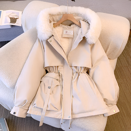 Winifred | Casual Drawstring Waist Winter Coat