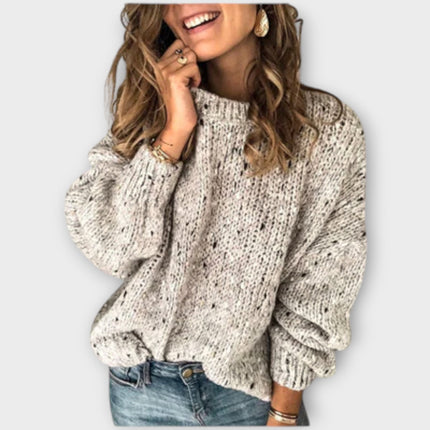Xanthe | Relaxed Fit Retro-Inspired Pullover Sweater