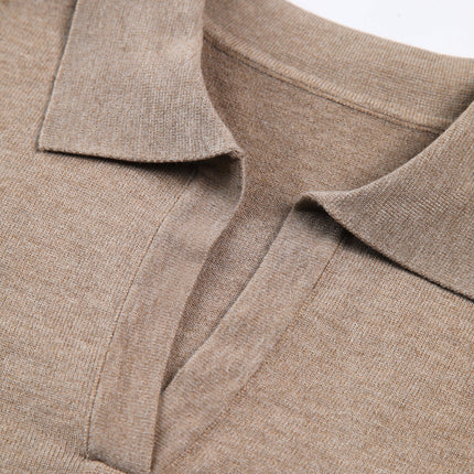 Yolanda | Relaxed Fit Collared Pullover Sweater